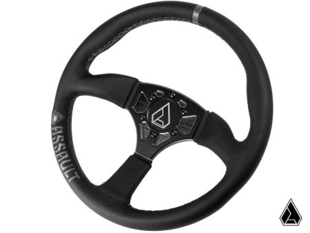 Assault Industries 350R Leather UTV Steering Wheel Online now