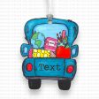 School Truck Bag Tag Sublimation Blank Discount