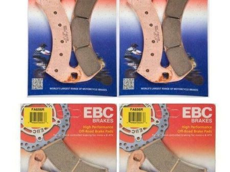 Polaris RZR PRO XP 4 Wheel Brake Pad Kit EBC  R  SERIES Hot on Sale