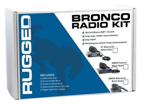 Ford Bronco G1 Two-Way GMRS Mobile Radio Kit | Rugged Radios For Sale