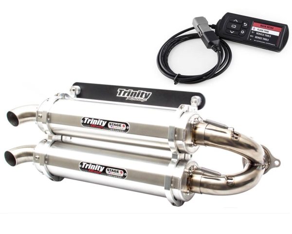 Polaris RZR Turbo R Slip On Exhaust System | Trinity Racing For Cheap