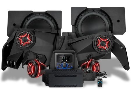 2017-2025 Can-Am® X3, Phase-5 V-Spec 6-Speaker 1650watt System w JVC For Cheap