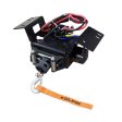 Honda Pioneer 700 Kolpin Quick-Mount Winch 3500 lb Synthetic Rope Fashion