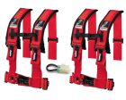 Dragonfire Racing 4-Point Harness 3  with Free Honda Talon Override Connector and Lap Bolts Cheap