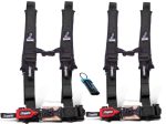 Dragonfire Racing 4-Point Harness 2” Set of 2 with Polaris Can-Am override plug Online Sale