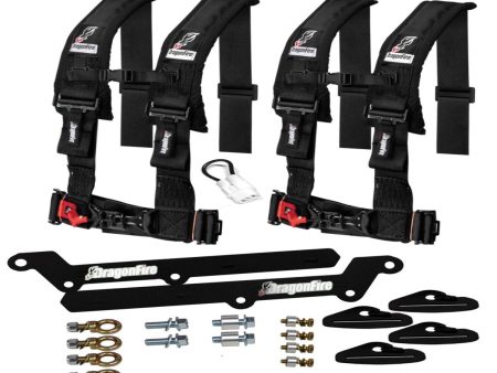 KRX 1000 3  4 Point Harness Kit by Dragonfire Racing For Cheap