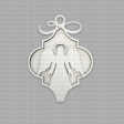 2D Angel Nativity Arabesque Shaped Ornament Sublimation Blanks Online Hot Sale