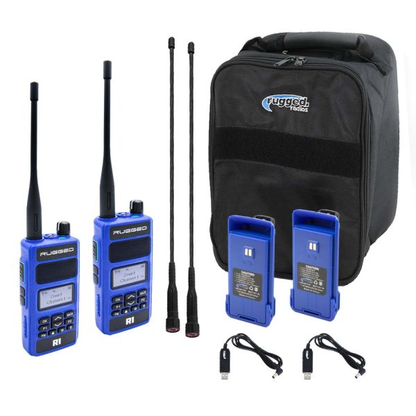 Rugged Ready Pack With R1 Handhelds - Digital and Analog Business Band Sale