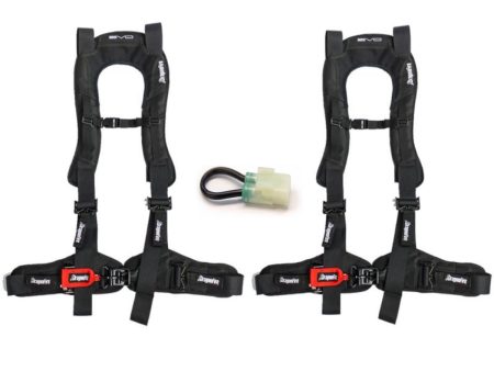 Honda Talon 4 Point Harness Kit EVO by DragonFire Racing for 14-0040 For Sale