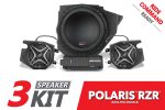 2014-2023 Polaris RZR A-Spec SSV 3-Speaker Plug-&-Play System for Ride Command Cheap