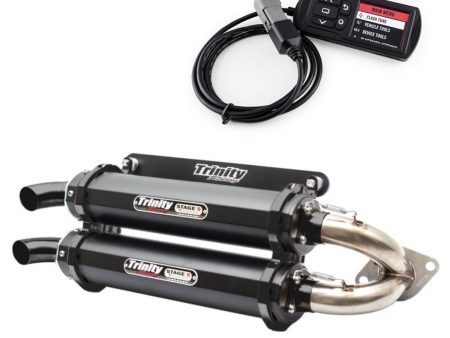 Polaris RZR XP 1000 Slip On Exhaust With Tuner | Trinity Racing Online Sale