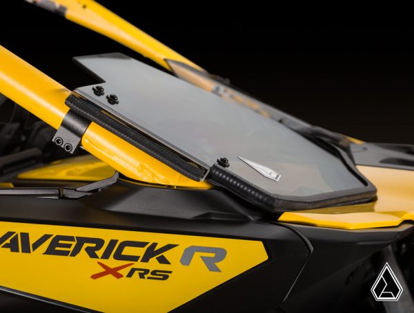 Assault Industries Half Windshield (Fits: Can-Am Maverick R) For Sale