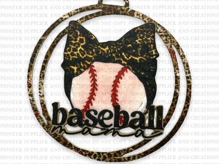 Baseball Mama Air Freshener & Transfer Sublimation Blank Sale