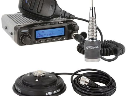 Rugged Radios M1 Digital Mobile Race Radio Kit With Antenna For Cheap