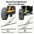 Can-Am Maverick & Maverick MAX UHMW A-Arm Guards Online