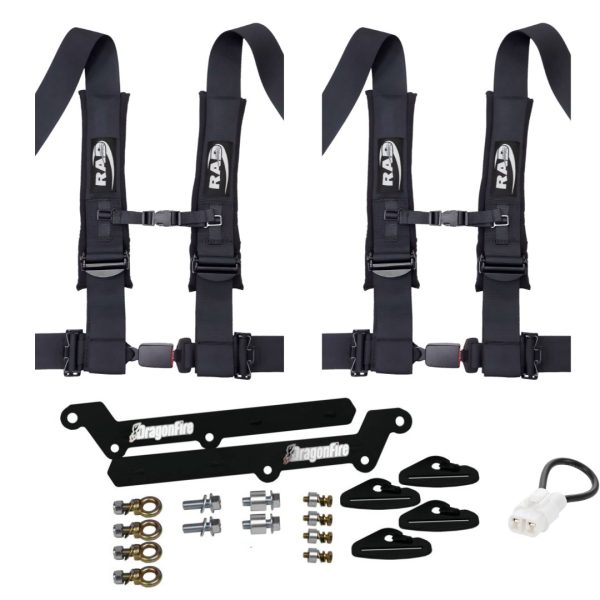 KRX 1000 3  Auto Latch 4 Point Harness Kit | RAD Hot on Sale