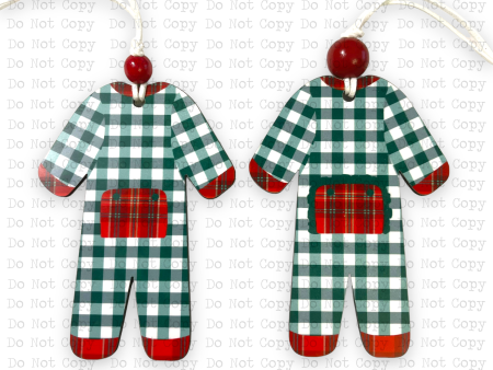 Pajama Shaped PP Ornament Sublimation Blank | Exclusive Pixel Pop For Discount