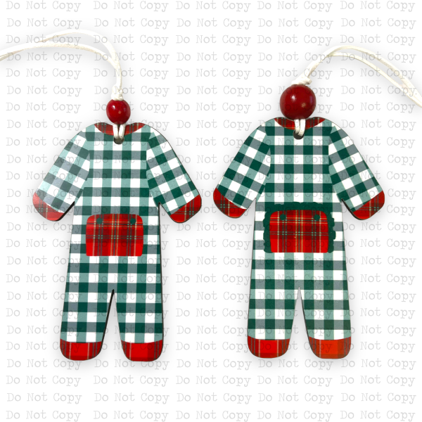 Pajama Shaped PP Ornament Sublimation Blank | Exclusive Pixel Pop For Discount