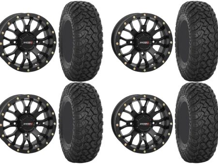 System 3 Wheel and Tire Combo St-3 Simulated Beadlock Wheel with RT320 Off-Road Tires For Cheap