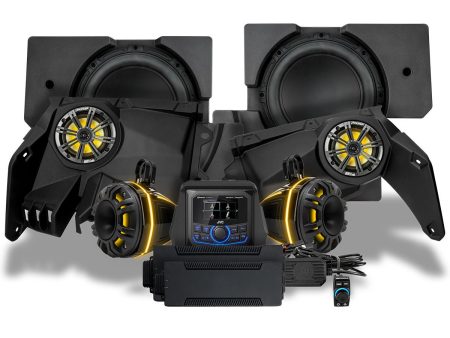 2017-2025 Can-Am® X3, Phase-6 K-Spec 6-Speaker 1650watt System w JVC Discount