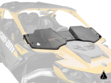 Assault Industries Half Windshield (Fits: Can-Am Maverick R) For Sale