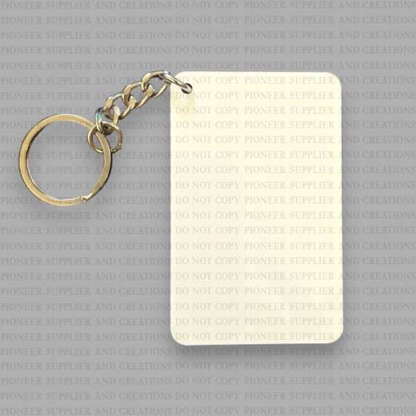 Book Bag Keychain Sublimation Blank For Sale