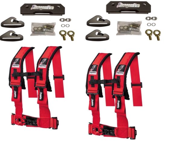 Polaris General 4 Rear Quick Release Harness Set Online