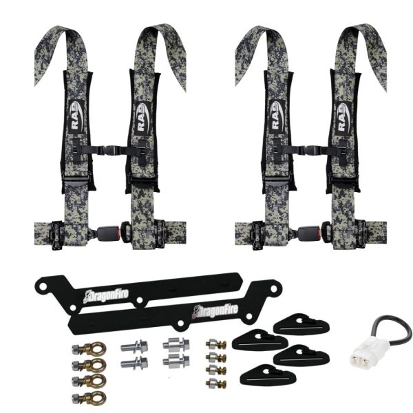 KRX 1000 3  Auto Latch 4 Point Harness Kit | RAD Hot on Sale