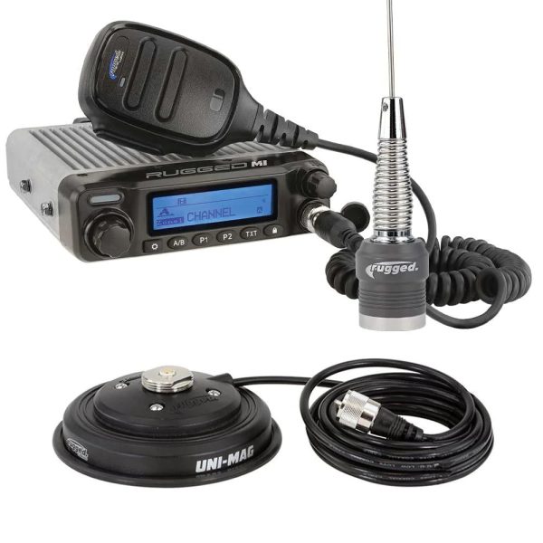 Adventure Radio Kit - M1 Waterproof Powerful Business Band Mobile Radio Kit and External Speaker Online now