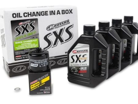 Maxima Quick Change Oil Kit - Kawasaki Teryx   KRX Supply