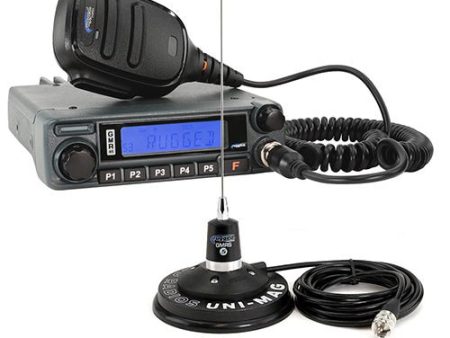 45-Watt Complete GMRS Mobile Radio Kit | Rugged Radios For Sale