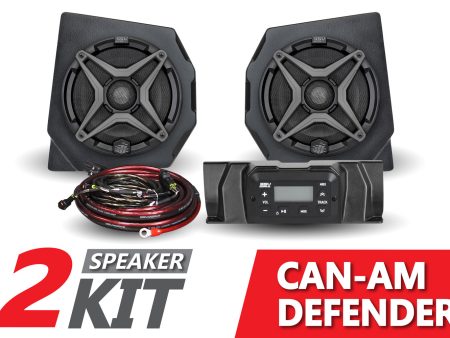 2016-2022 CanAm Defender 2-Speaker Audio Kit Online