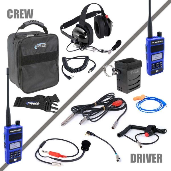 Complete Team - NASCAR 3C Racing System with Rugged R1 Handheld Radios Online Sale