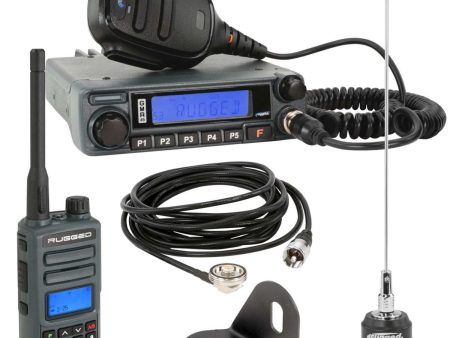 Jeep Radio Kit - GMR45 GMRS Mobile Radio and GMR2 Handheld For Discount