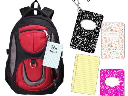 Book Bag Keychain Sublimation Blank For Sale