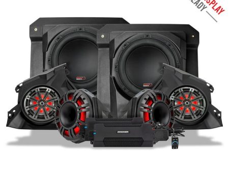 Can-Am Maverick R V-Spec 1650 Watt Speaker Systems | SSV Works For Cheap