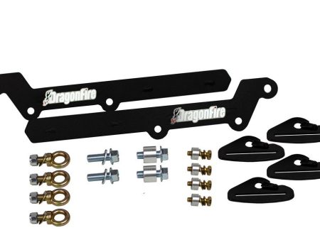 KRX Harness Mounting Brackets by Dragonfire Racing 14-4000 Online now