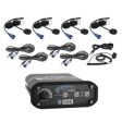 696 Gen1 4 Person Bluetooth Intercom System with Helmet Kits | Rugged Radios **Clearance** Fashion