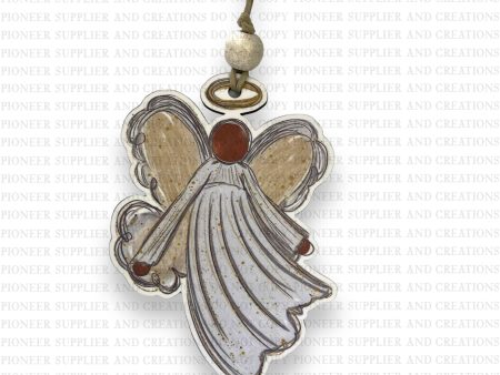 Adult Angel Shaped Ornament Sublimation Blank with TRANSFER OPTION | Exclusive Pixel Pop on Sale