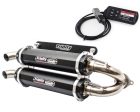 Polaris RZR Turbo Slip on Exhaust and Powervision Reflash Tuner | Trinity Racing Supply