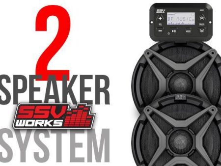 2018-2020 CanAm Maverick Trail and Sport 2-Speaker Audio System on Sale