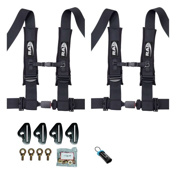 CAN-AM X3 4-Point Harness Quick Release Auto Latch Harness Kit | Rad UTV Parts Sale