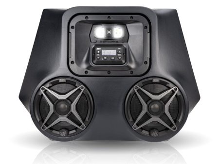 Polaris RZR 570 800 900 2-Speaker Overhead Weather proof Audio-System w Dome Light For Discount