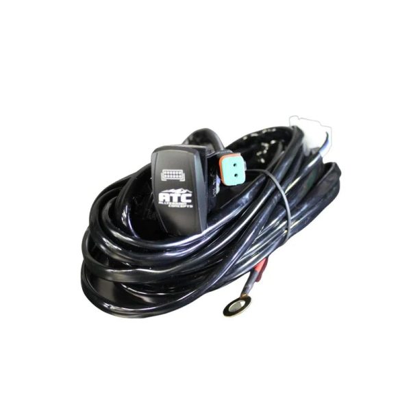 Light Bar Wiring Harness (Single) | All Terrain Concepts Hot on Sale