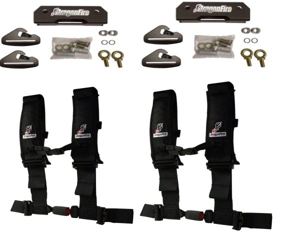 Polaris General 4 Rear Quick Release Harness Set Online