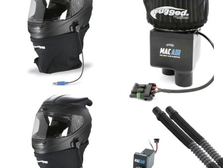 Mac Air Two Person Air Pumper system Wired Side Air MRC Pumper Helmets | Rugged Radios Fashion