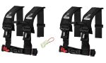 Dragonfire Racing 4-Point Harness 3  set with Honda Pioneer Override Plug **Special** Hot on Sale