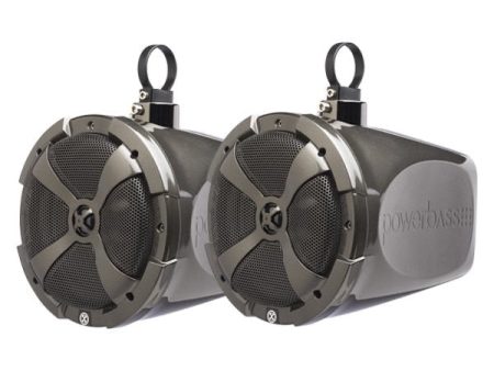 Marine Grade 8” Pod Speakers by PowerBass XL-POD8SR For Discount