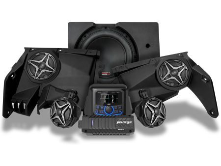 2017-2025 Can-Am® X3, Phase-4 A-Spec 5-Speaker 800watt System w JVC on Sale