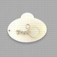 Custom Name Tag Keychain Sublimation Blank on Sale